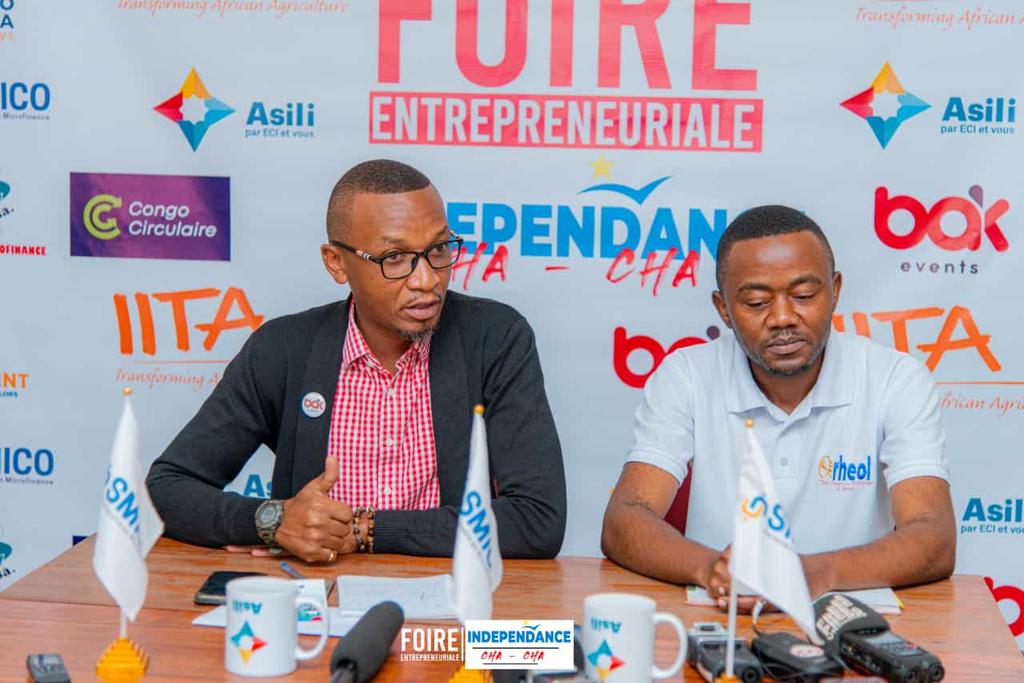 IBukavu's tweet photo. Du 27 au 30 Juin au Stadium de Vamaro, #orheol  et plusieurs organisations vous donnent à découvrir les produits du terroir. L'heure est au patriotisme économique. Merci aux médias de #Bukavu  d'avoir répondu massivement à cette conférence de presse de la #foireindependancebukavu https://t.co/wqrqfsrH6q
