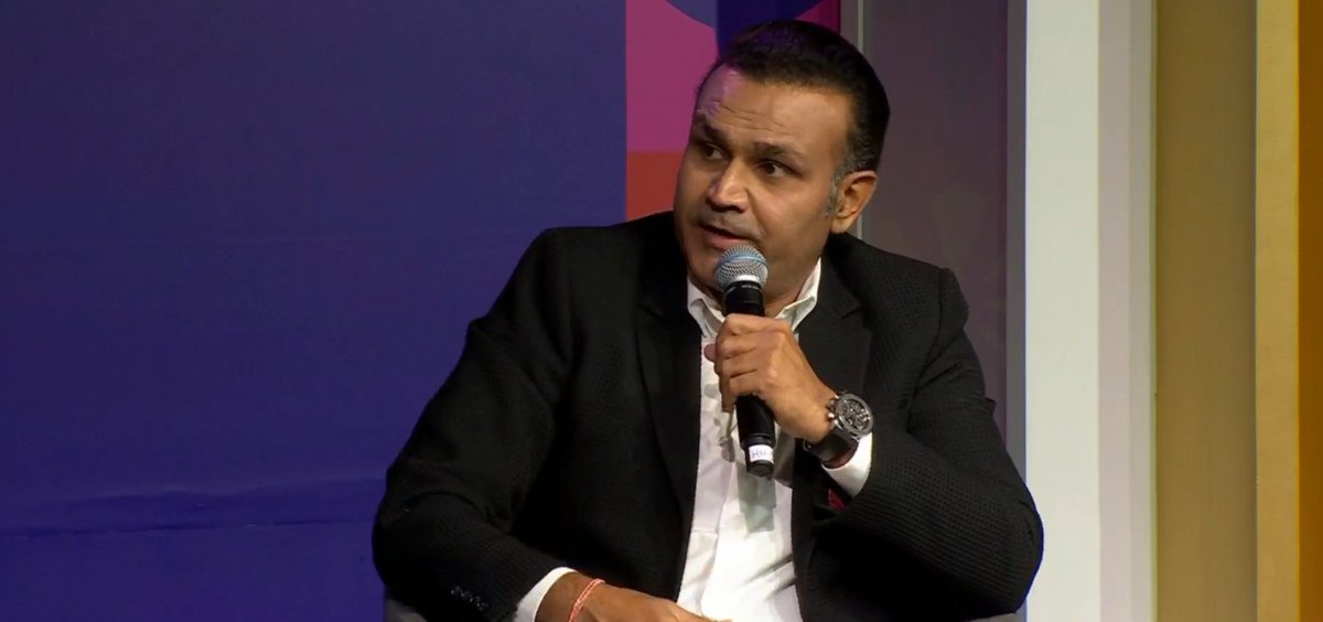 'We all want an India vs Pakistan final. India and Pakistan could face each other in the semifinals too, they will definitely be the two sides to reach the knockouts. The conditions will suit Asian teams,' Virender Sehwag. #CWC23