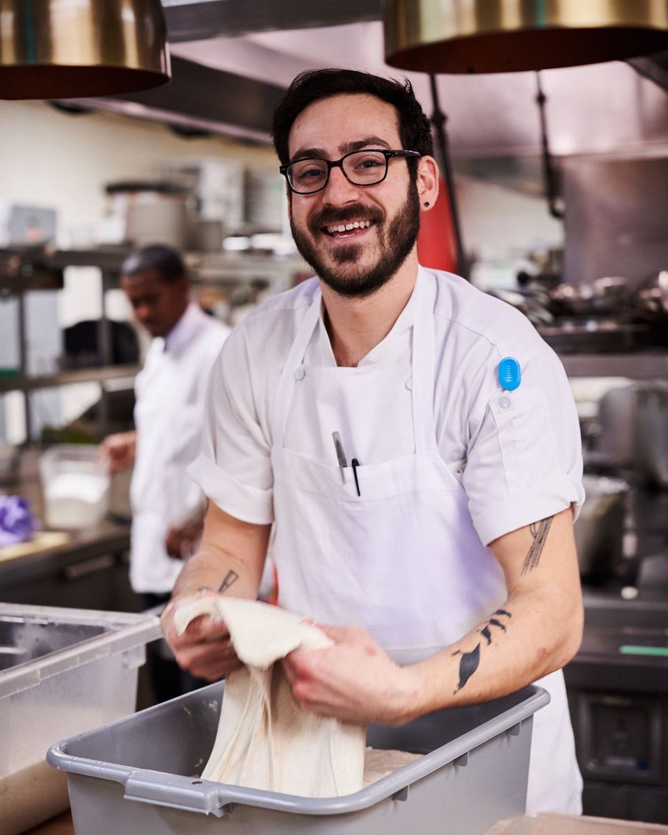 NEW BALM PODCAST: Max Blachman-Gentile and Vanessa Kimbell in conversation about @maxbeegee career as a professional baker, his involvement with the book 'Knead Peace: Bake for Ukraine' with his recipe 'Everything Sourdough Bagels' and his plans for the future. #bakeforukraine