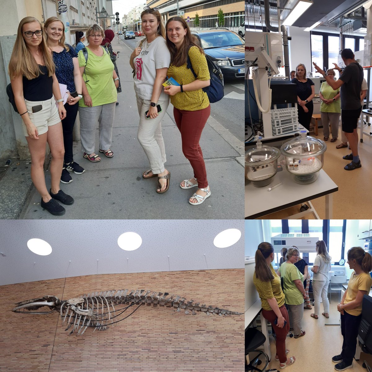Thank you @Lauravdsluis and @tommyhigham for having us at @univienna yesterday! It was great to see your labs and facility! #14C #Vienna #Prague