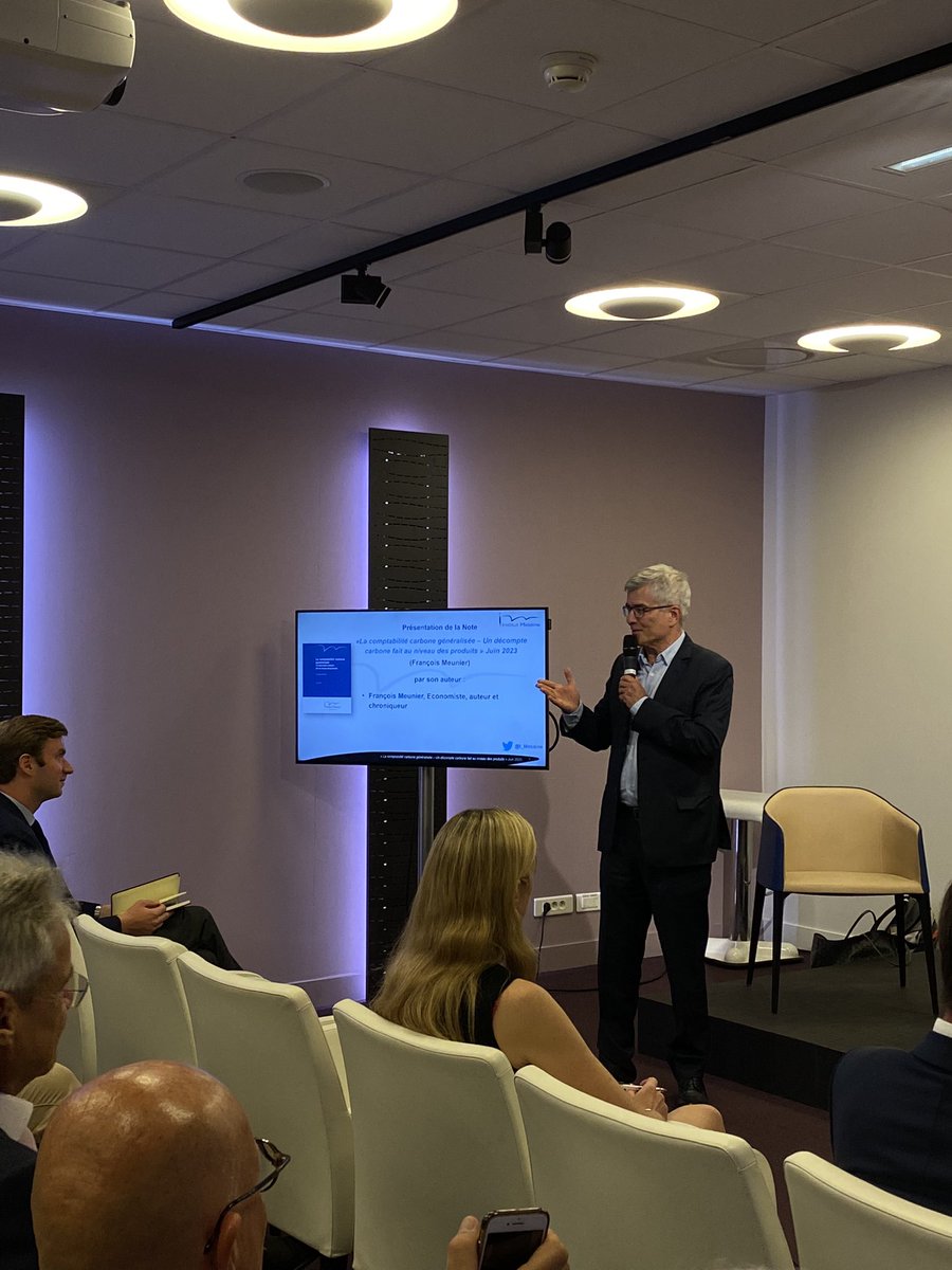 Carbone sur facture - Un décompte carbone fait au niveau des produits, par <a href="/Fr__Meunier/">Francois Meunier</a> 

👉🏻 à retenir : il faut être cohérent avec la comptabilité d’entreprise et faire que cette comptabilité des carbones soit le plus fluide possible.

#RSE #facture #decarbonization