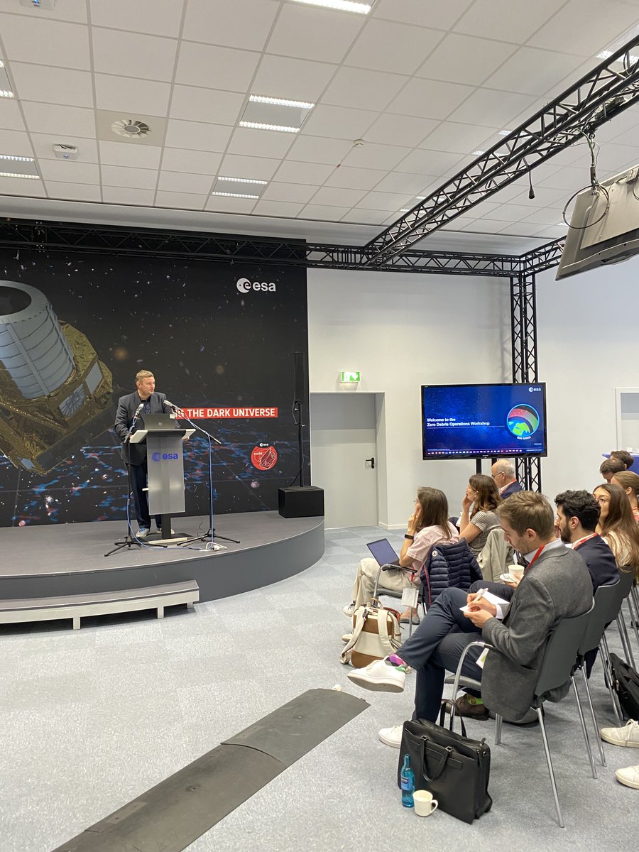 ''Today, we convene as a collective force with a common aim: to halt the generation of #debris in our most valuable orbits. This is vital for ensuring the long-term safety and sustainability of space operations.' Simon Plum, @ESA Head of Mission Operations #ZeroDebris #CleanSpace