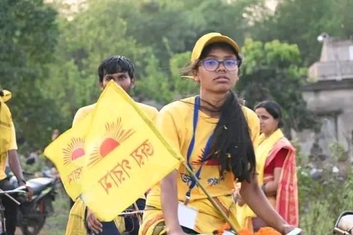 dayamaymahto's tweet photo. We will definitely get our identity back.
#ReleaseKudmiLeaders https://t.co/SsaC1z1E6H