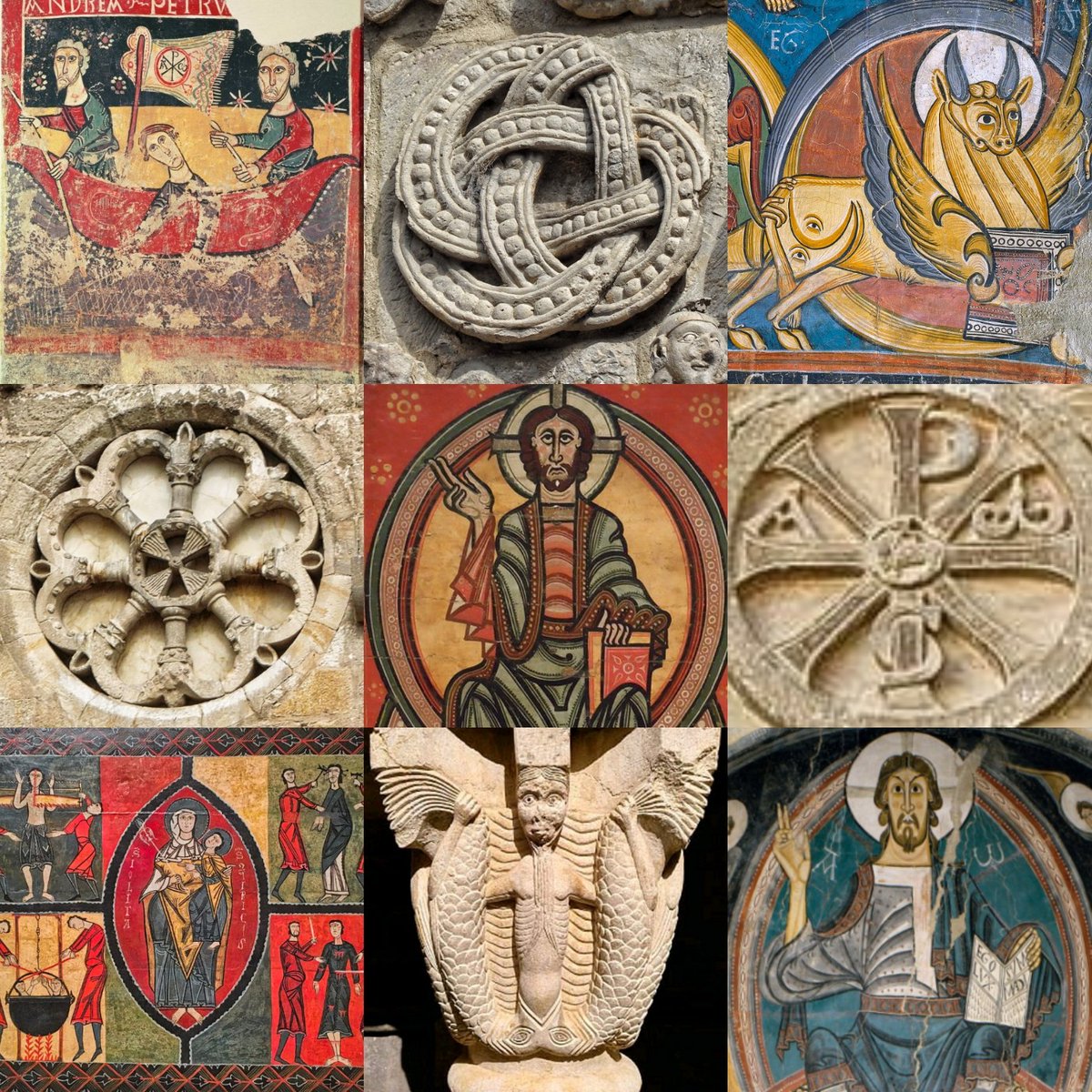 Ayer por la tarde comentando con un seguidor de la cuenta, se me ocurrió preguntar en el perfil gemelo de Instagram (@romanicoespana) cuál sería vuestro tatuaje románico ideal.
Aquí recopilo varias de las ideas que se propusieron. 👇