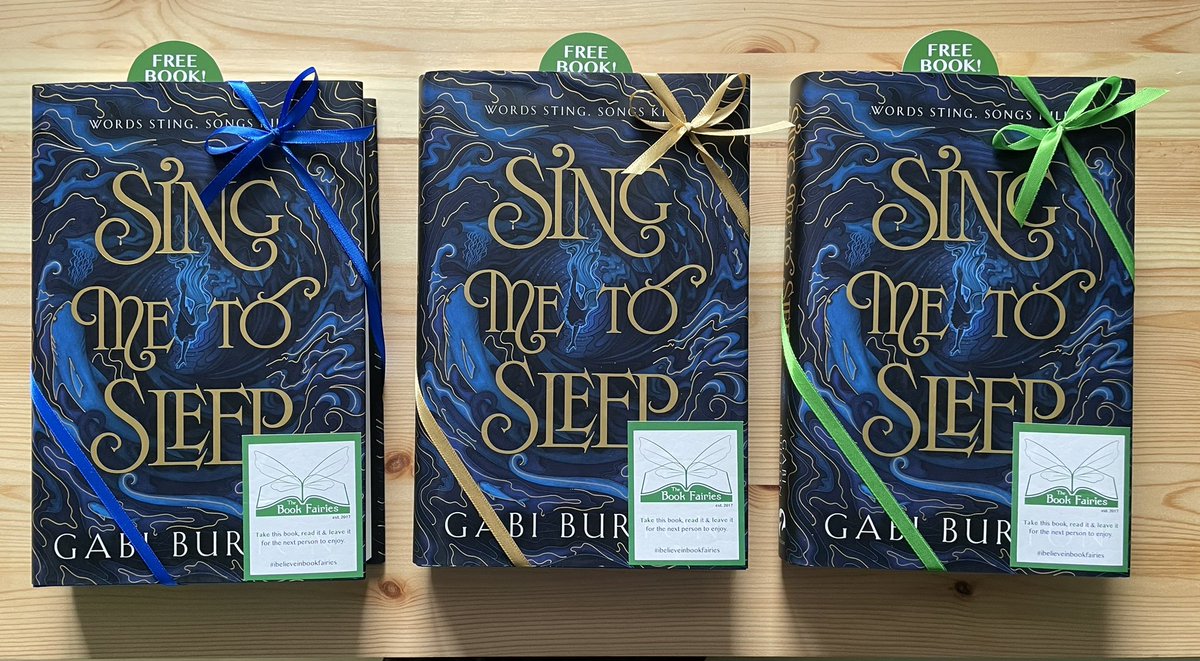 Jennife09761350's tweet photo. “The fun part is over.”

The Book Fairies are sharing copies of #SingMeToSleep by #GabiBurton all over the UK today!

Who will be lucky enough to spot one in #Edinburgh?

#ibelieveinbookfairies #TBFSing #TBFHodder #BLMBookFairies #DebutBookFairies #DebutAuthor #YABooks #YADebut https://t.co/DmOYHayzTq