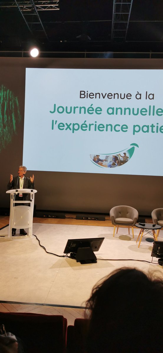 La journée #experiencepatient c'est parti ! Introduction du président de l'#ifep le Pr Philippe Michel 🎉