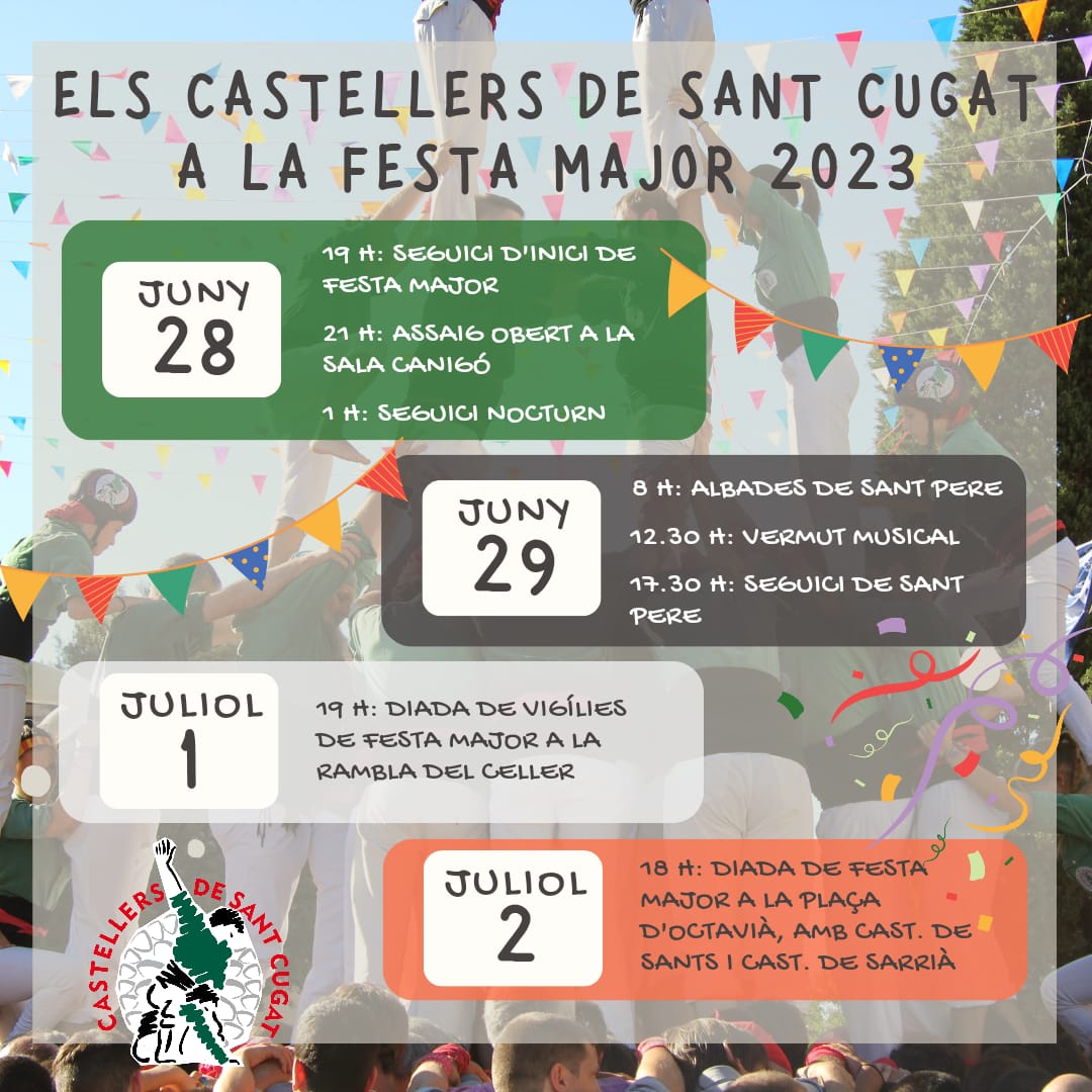 Castellers de Sant Cugat tweet media