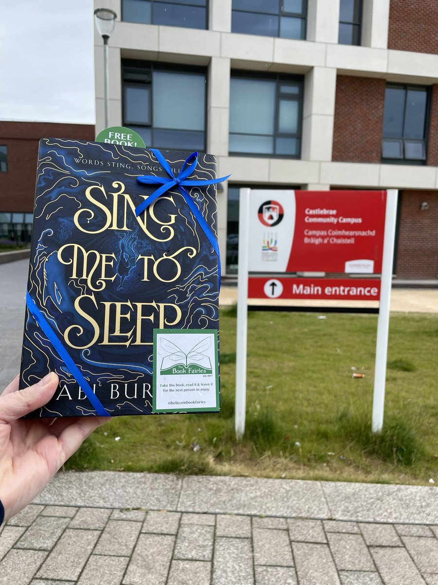 Jennife09761350's tweet photo. “I know better than to trust my first instinct”
The Book Fairies are sharing copies of #SingMeToSleep by #GabiBurton all over the UK today
Who will be lucky enough to spot one?
#ibelieveinbookfairies #TBFSing #TBFHodder #BLMBookFairies #DebutBookFairies #Edinburgh #Craigmillar https://t.co/vSY1OzwBON