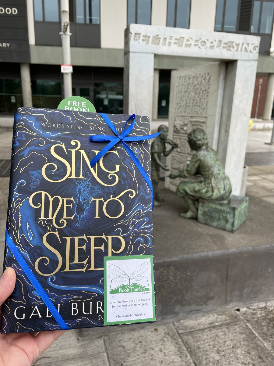 Jennife09761350's tweet photo. “I know better than to trust my first instinct”
The Book Fairies are sharing copies of #SingMeToSleep by #GabiBurton all over the UK today
Who will be lucky enough to spot one?
#ibelieveinbookfairies #TBFSing #TBFHodder #BLMBookFairies #DebutBookFairies #Edinburgh #Craigmillar https://t.co/vSY1OzwBON