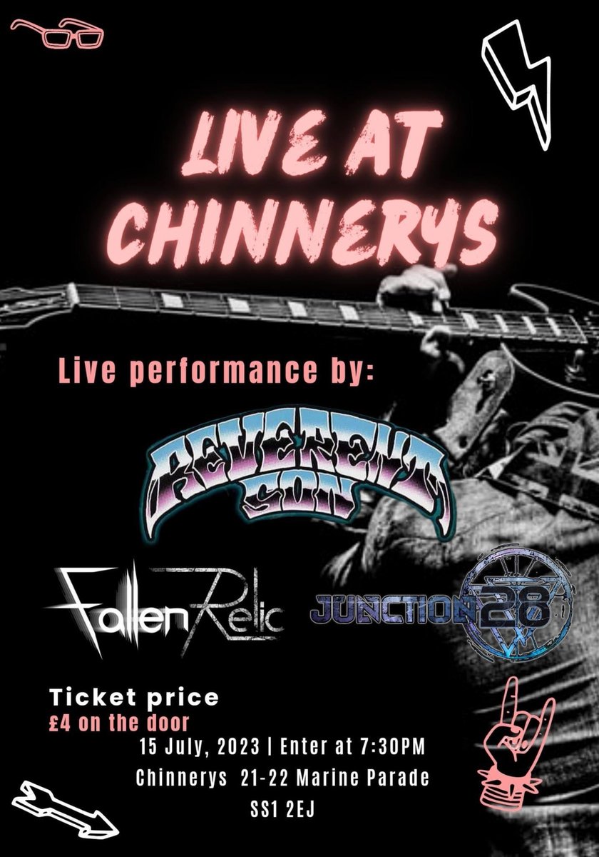 Live show coming up with @Junction28band 💙

#junction28 #j28 #unsignedband #originalband #liveband #livemusic #metal #alternative #dancemetal #drummer #drummersoftwitter #chinnerys #southend #essex