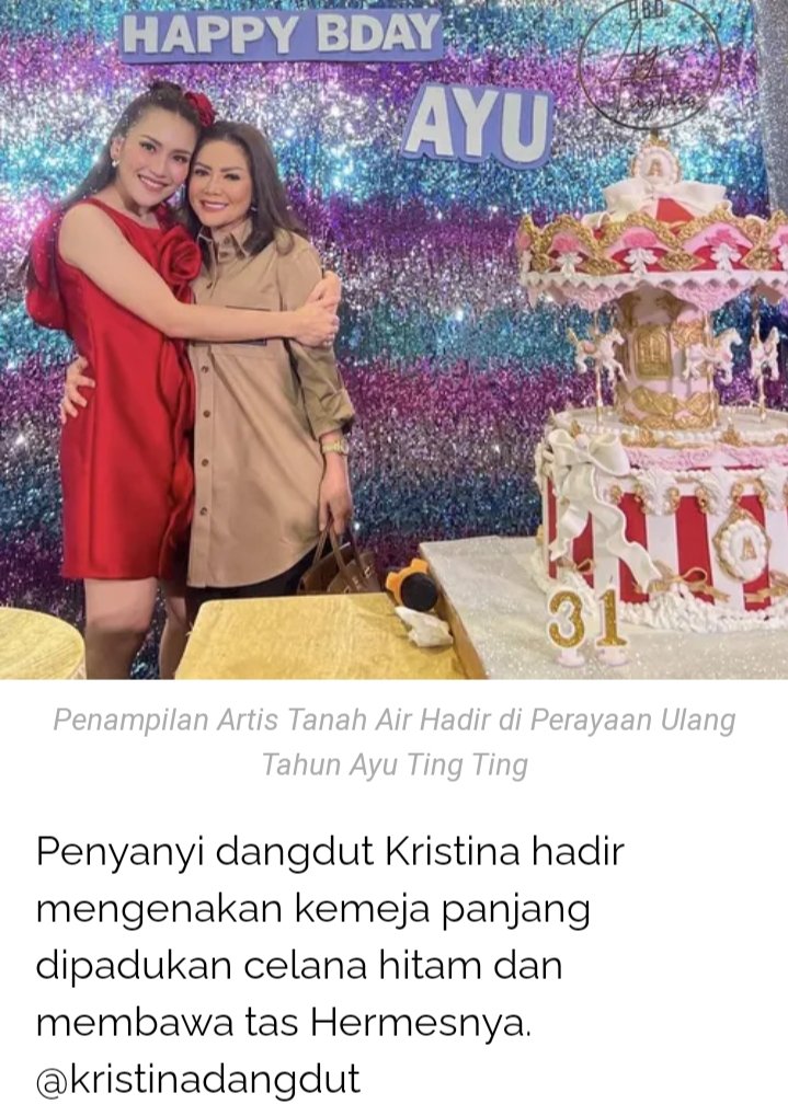 NIAR (@niarwisdiyanti) on Twitter photo Suksess dan bahagiaa selalu <a href="/aytingnew92/">Ayu Ting Ting</a> 🥳💃❤️
Lanjoottttt hobaaahhh sampe JATUH BANGUN 💃cc <a href="/KristinaDangdut/">KRISTINA ISWANDARI</a> 🥰 Suksess dan bahagiaa selalu <a href="/aytingnew92/">Ayu Ting Ting</a> 🥳💃❤️
Lanjoottttt hobaaahhh sampe JATUH BANGUN 💃cc <a href="/KristinaDangdut/">KRISTINA ISWANDARI</a> 🥰