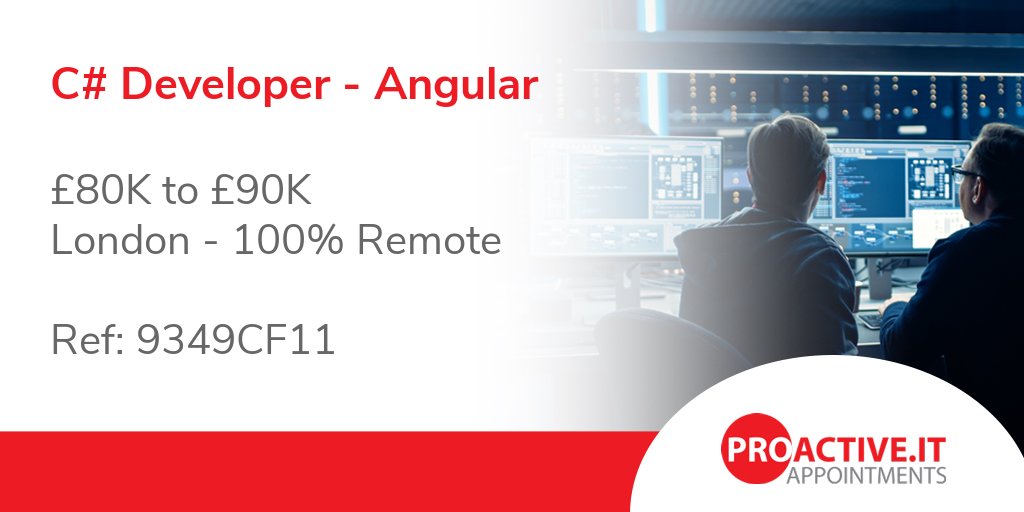 ProactiveIT_UK's tweet image. This role will play a key role in the technical development and ongoing support and maintenance of our suite of digital properties and supporting technical infrastructure.
proactive.it/job/c-develope…
#Angular9 #HTML