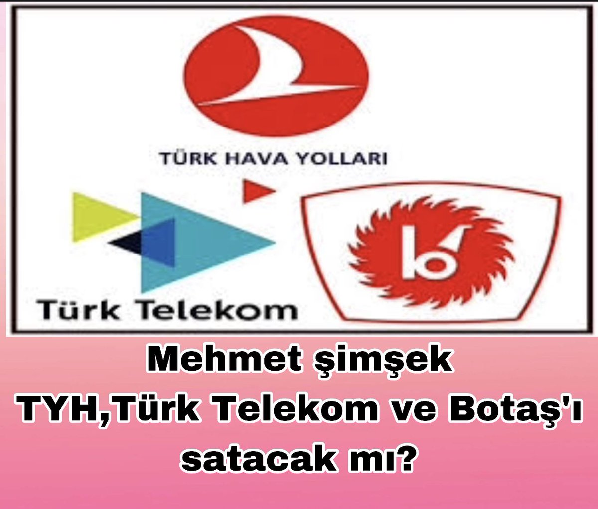 Babalar gibi sende sat
Mehmet Şimşek
21 yıldır zaten bu böyle
Vatandaşlık satan zihniyet
THY, BOTAŞ ve Türk Telekom u bırakır mı
😡😡😡😡🥶🥶🥶🥶
#EKONOMİ