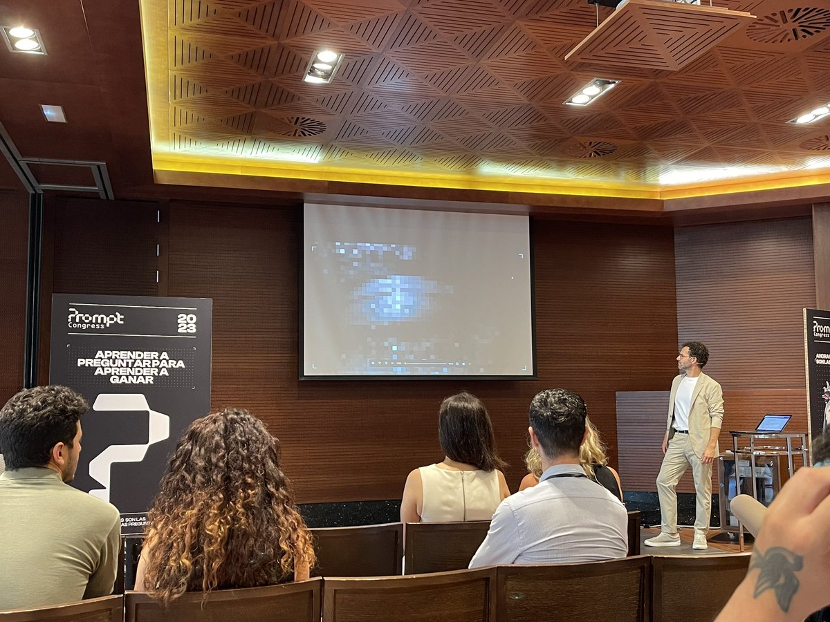 Hoy estamos en el Prompt Congress en Murcia