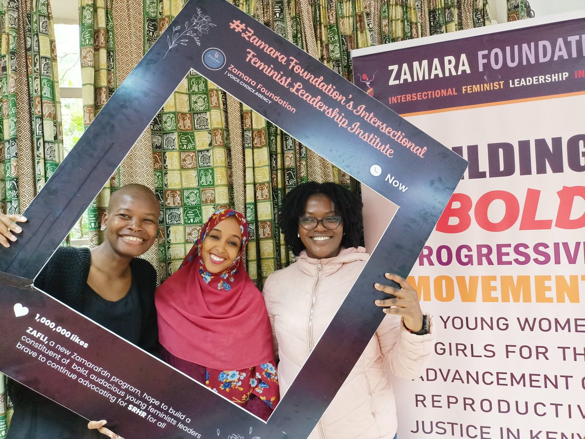 Am glad to be part of the second cohort of the Zamara Foundation Intersectional Feminist Leadership Institute (ZaFLI)! 
Full of learning and Re-learning 😍
<a href="/Zamara_fdn/">Zamara Foundation</a>