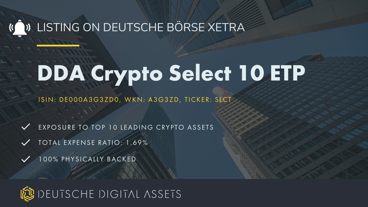 Deutsche Digital Assets (@DDA_GmbH) / Posts / X