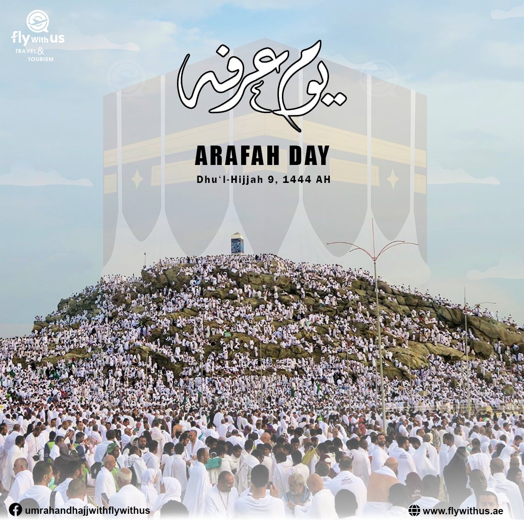 The Day of Arafah, is an important day in the Islamic calendar. It falls on the 9th day of the Islamic month of Dhu al-Hijjah, which is the 12th and final month of the lunar Islamic calendar. The day holds great significance for Muslims performing the annual Hajj pilgrimage.