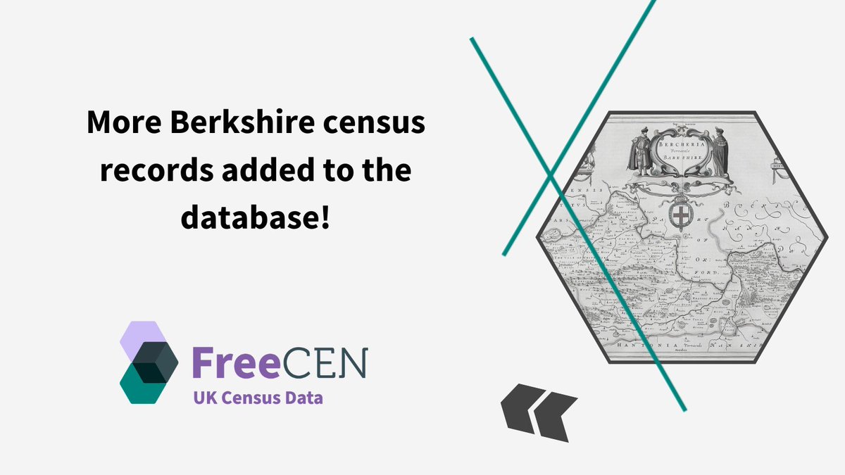 NEW! Berkshire ancestors proving elusive? Check out the FreeCEN database: nearly 17k new records for the 1891 census were added last month. #VolunteerTranscribers. Search now at freecen.org.uk <a href="/BerksArchives/">Royal Berkshire Archives</a> #ancestryhour