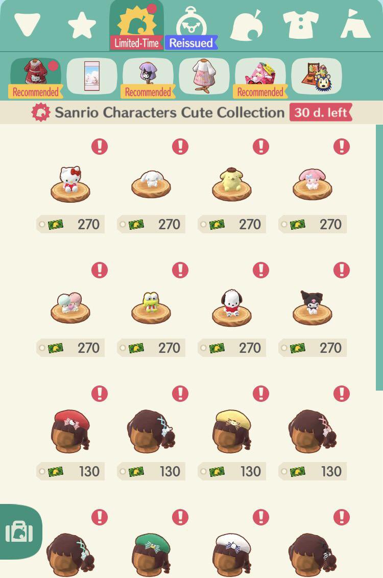 sanrio daily on Twitter "can they pls add the sanrio pocket camp items