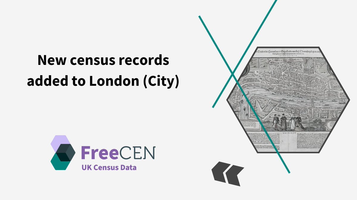 Lost London (City) ancestors in 1871? During May, 21.6k new census records were added to the FreeCEN database. #VolunteerTranscribers Search now at freecen.org.uk @LdnMetArchives