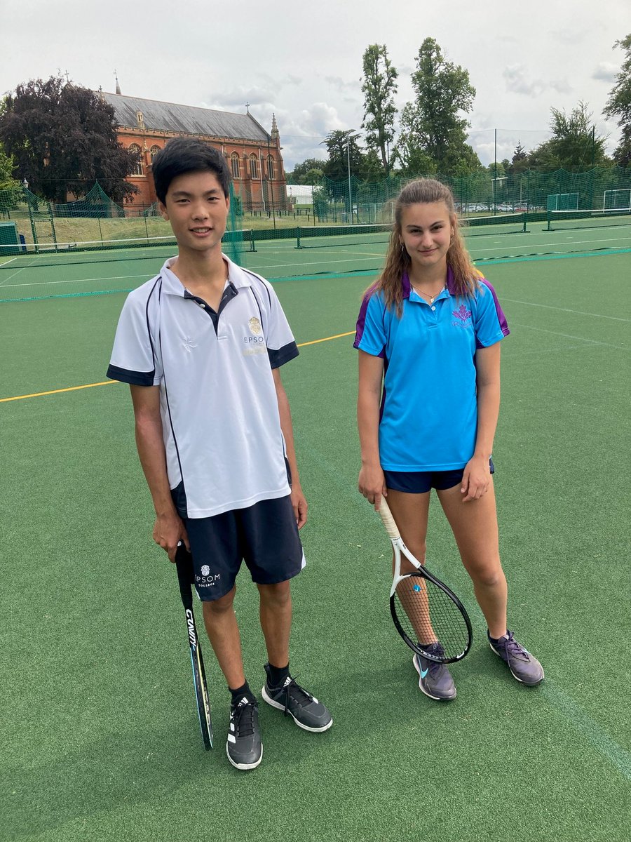 EpsomC_Forest (@epsomc_forest) on Twitter photo Congrats to Lucas and Ariana <a href="/EpsomC_Murrell/">EpsomC_Murrell</a> on winning the U14 Mixed Doubles ๐
#schooldiversityweek #nationalboardingweek #iloveboarding Congrats to Lucas and Ariana <a href="/EpsomC_Murrell/">EpsomC_Murrell</a> on winning the U14 Mixed Doubles ๐
#schooldiversityweek #nationalboardingweek #iloveboarding