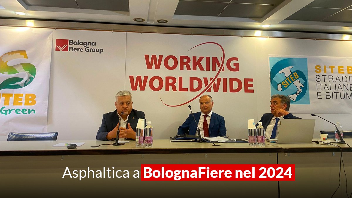 𝐀𝐥𝐞𝐬𝐬𝐚𝐧𝐝𝐫𝐨 𝐏𝐞𝐬𝐚𝐫𝐞𝐬𝐢 nuovo Presidente del 𝐒𝐈𝐓𝐄𝐁. La nomina al termine della prima Assemblea annuale nella nuova sede di Bologna Fiere. Dal 𝟗 𝐚𝐥 𝟏𝟐 𝐨𝐭𝐭𝐨𝐛𝐫𝐞 𝐝𝐞𝐥 𝟐𝟎𝟐𝟒, @ASPHALTICAsiteb ospitata per la prima volta a BolognaFiere.
