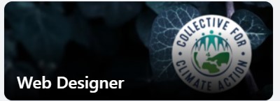 CollectiveforC1's tweet photo. #Climatevolunteer opportunity: we need a web designer to help update and add content to our website https://t.co/Jfx2nRVf1b #volunteer https://t.co/B4xXBbpA0w