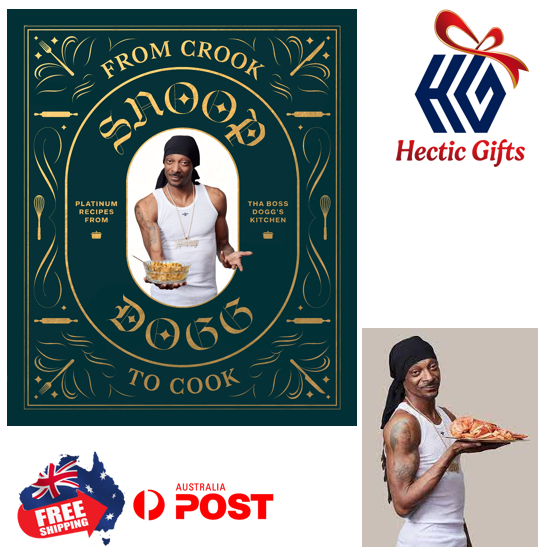 By popular demand, Tha Dogg is back with his best-selling Cook Book and he’s just in time for dinner!

ow.ly/RQyi50INekb 

#New #HecticGifts #SnoopDogg #CookBook #FromCrookToCook #cook #Cooking #chef #recipes #rapper #celebritycook #FreeShipping #AustraliaWide #FastShipping