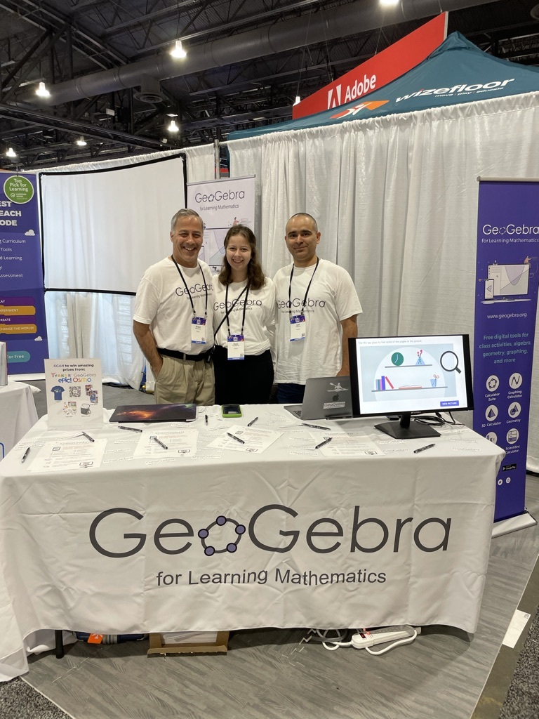 Meet <a href="/geogebra/">GeoGebra</a> at #ISTELive23 and explore at our booth #2305 what you can do with GeoGebra!

#ISTE23 #edtech #mtbos #iteachmath #maths