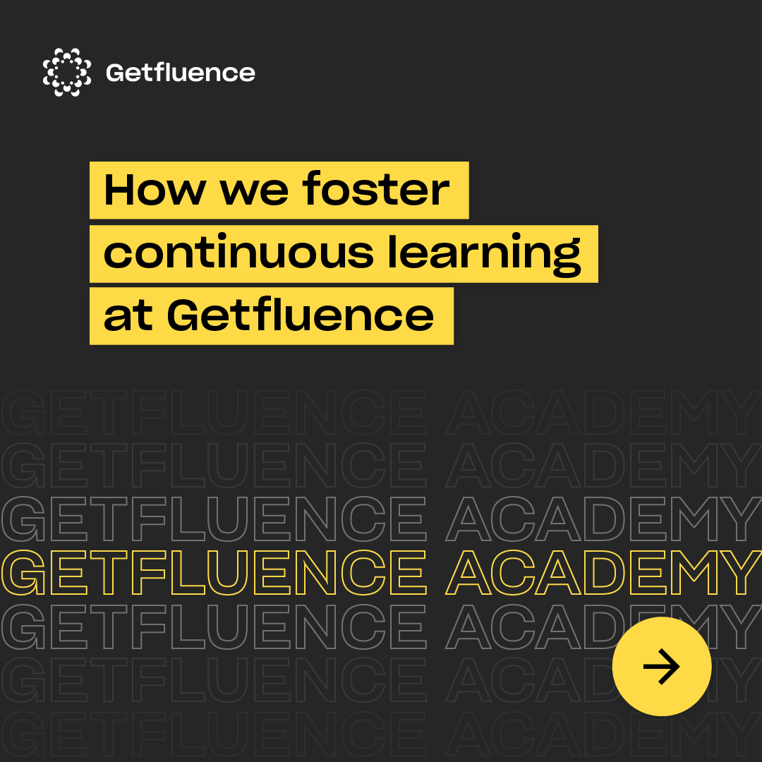 byGetfluence's tweet photo. At #Getfluence, continuous learning isn't just a word; it's in our culture (Boldness, Trust, Excellence). 

Swipe through to discover how we're fostering continuous learning at Getfluence. 
Make the right choice with us. 💪 

#LifeAtGetfluence #ContinuousLearning https://t.co/0rU4oPSQ9U