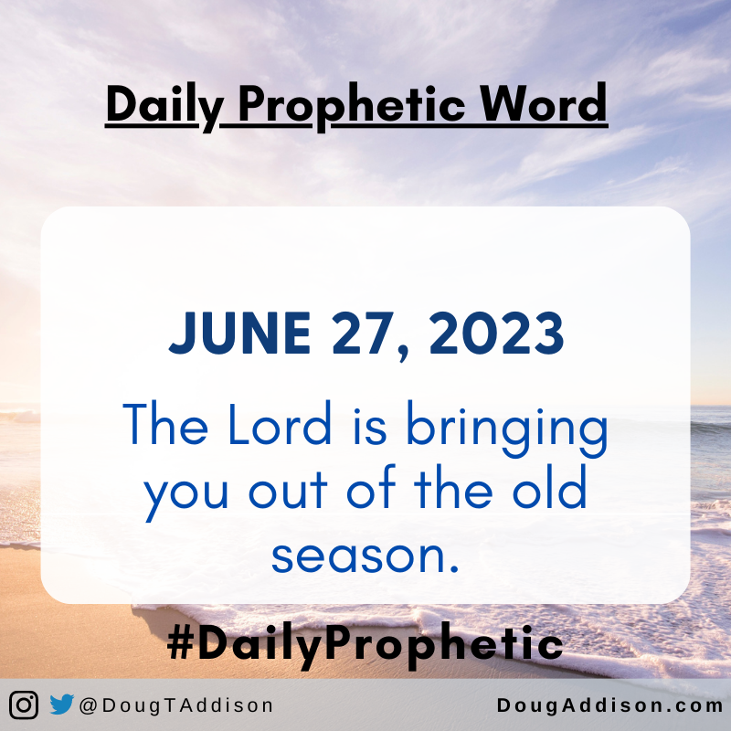 dougtaddison's tweet photo. The Lord is bringing you out of the old season.
.
.
#prophetic #dailyprophetic #propheticword #dougaddison #hearinggod #prayer #supernatural #encouragement #dailyprayer #christian #bible #christianliving https://t.co/80TnmoF0h7