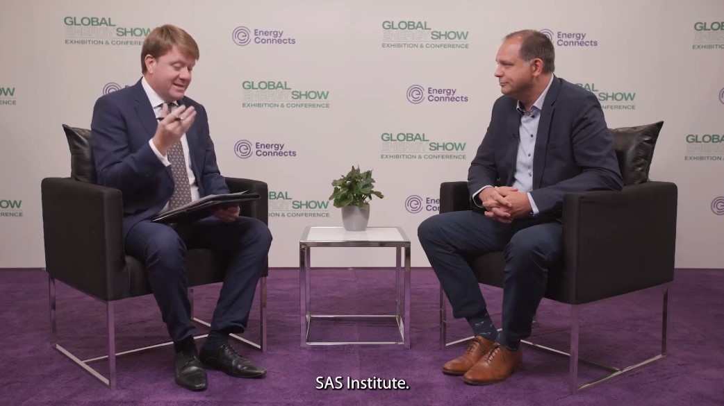 KHWEIGL's tweet photo. In an exclusive studio interview from Global Energy Show 2023, Brad Beckett, Canada Country Manager at SAS, talked about the importance of asset analytics and how SAS Viya can support businesses. https://t.co/JR01b97imn https://t.co/9wvjBBDgSs