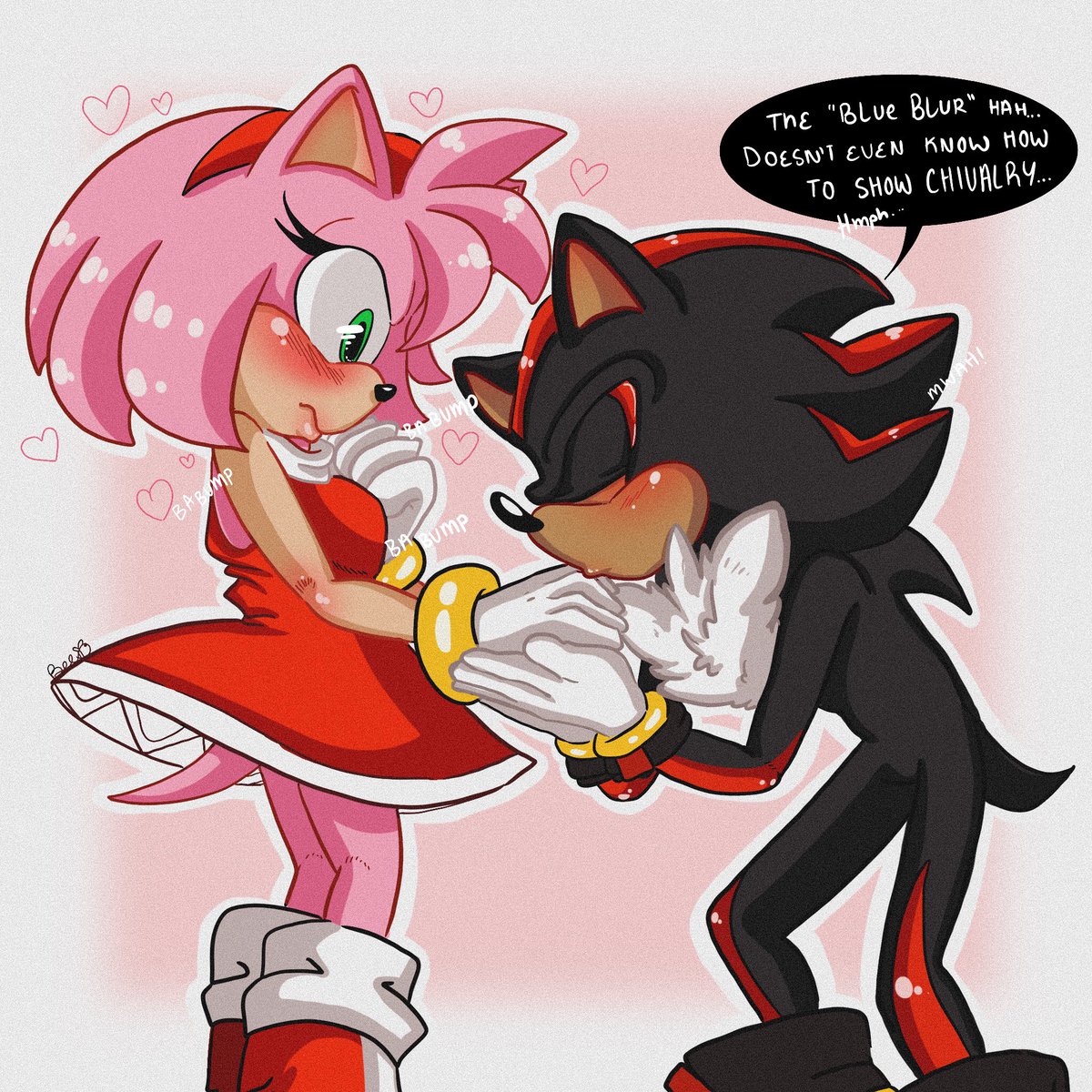 I had to look up how to spell chivarly #SONIC #shadamyweek #shadamy #ShadamyWeek2023 #SonicTheHedegehog #sonicfanart #sonicfandom #shadowthedgehog #amyrose #furryart #furryartist