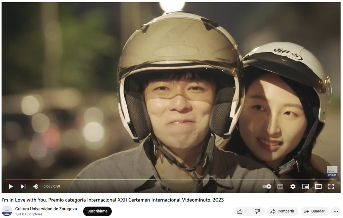 bibliounizar's tweet photo. ¡Ya tenemos ganadores del XXII Certamen Internacional #Videominuto de @culturauz!
👏Enhorabuena para Chin-Ting Lee, Teresa Tendero y Andrés Chueca
https://t.co/QgxxrSOx0v
📽️Puedes ver estos trabajos, y de convocatorias anteriores, en su canal de YouTube: https://t.co/U7rkPLlkQ1 https://t.co/dtDozj1EPg
