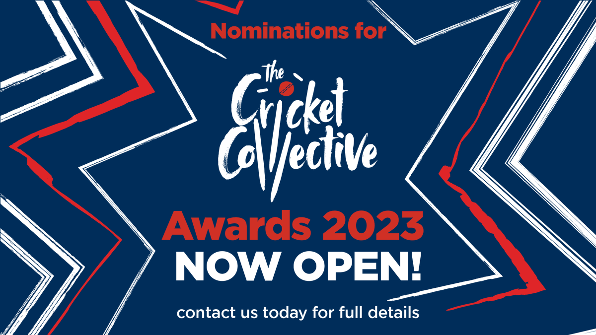 There is still time to send in your nominations for the 2023 ECB Grassroots Cricket Collective Awards🏆 

There are 11 award categories this year, with nominations now open.

For more information/submit your nomination click here➡️ bit.ly/42DSEWr