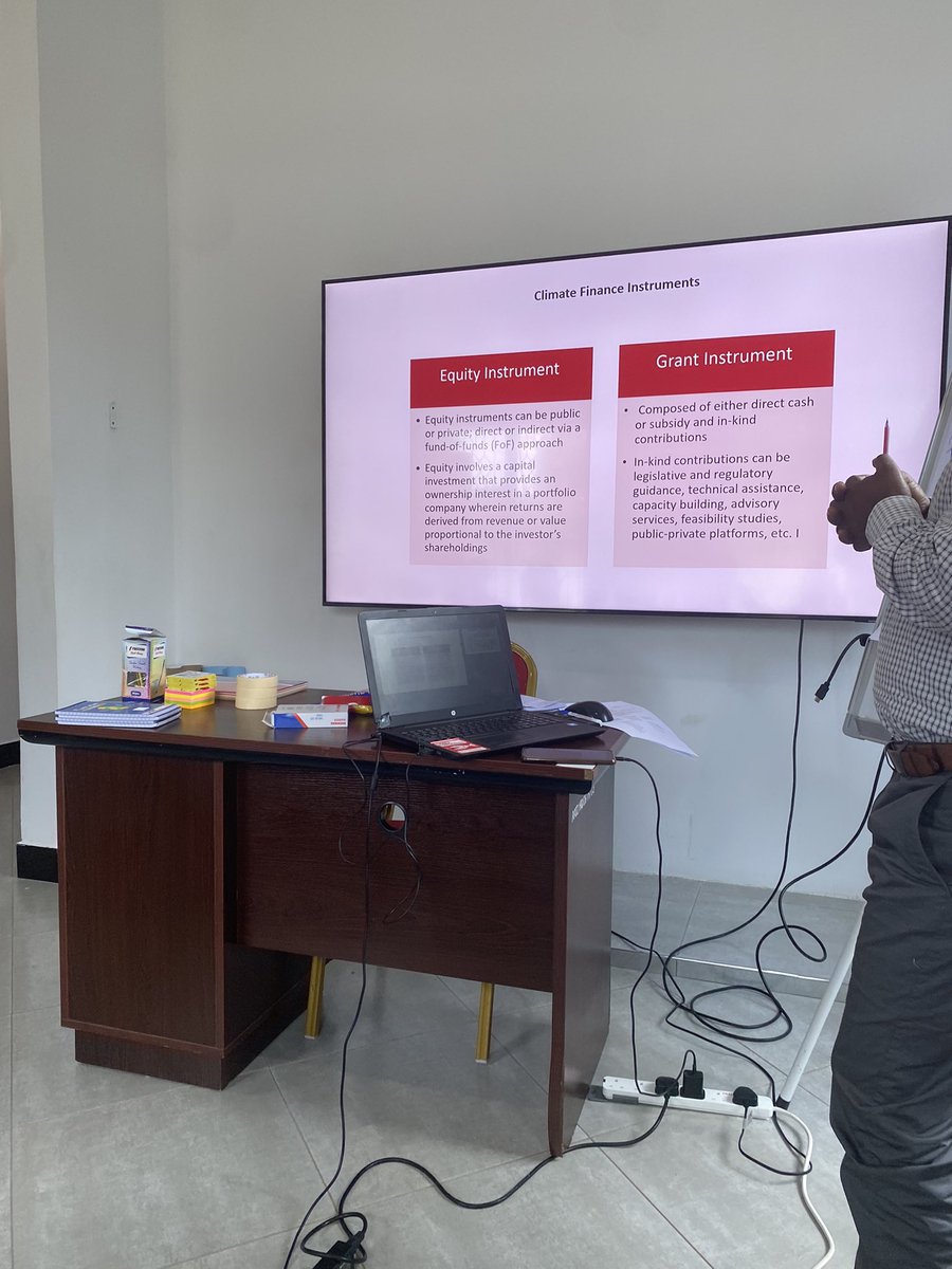 SylviabayK's tweet photo. Ongoing: A recap of Day 1 Workshop on Climate Finance where we had a room to Analyse Government's Commitment on Climate Finance in Tanzania #ClimateFinance "Where is the Finance coming from, how is it used and how productive it has been" @GP_Tanzania @tyfm_tz 
@Forumcctza @PACJA1 https://t.co/lCvXXsDsTR