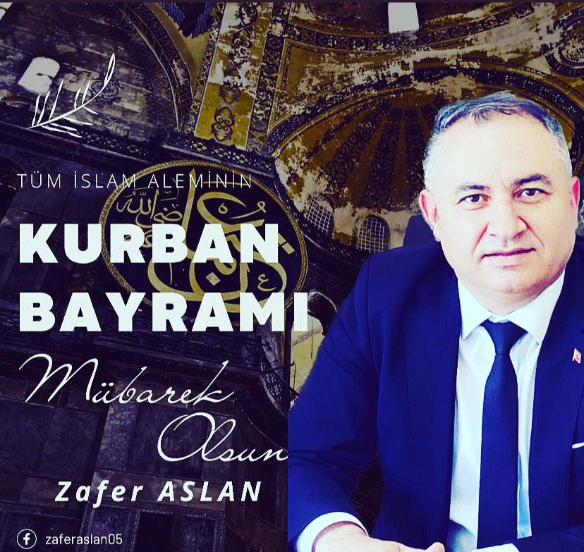 Kurban #Bayramı’nın ülkemizi aydınlık geleceğe ulaştırmayı şiar edinmiş, büyük milletimize, İslam alemine, huzur ve hoşgörüye her günkünden daha çok ihtiyacı olan bütün insanlığa mutluluk ve başarı getirmesini temenni ediyorum...
Bayramınız mübarek olsun....