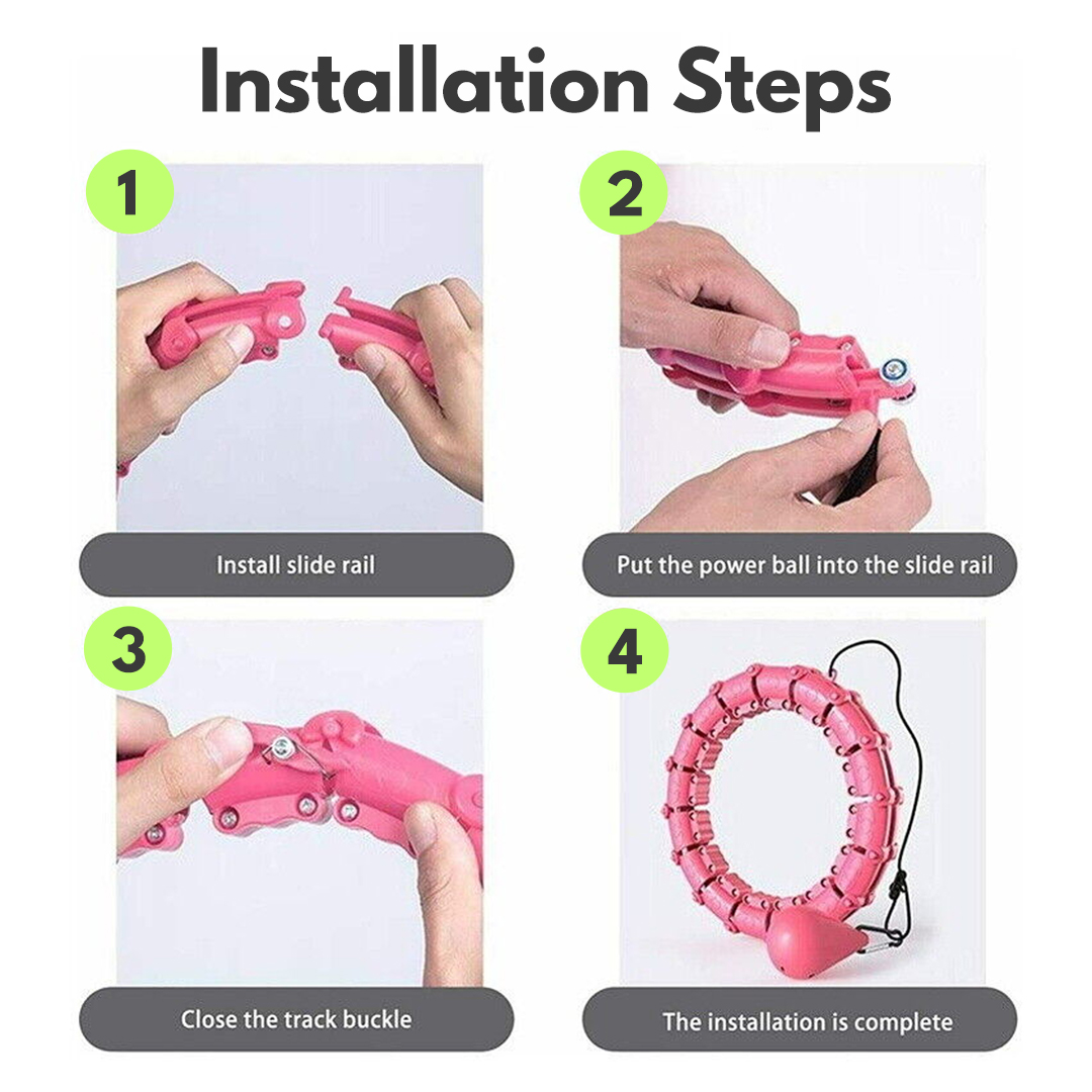 HulaHealth's tweet image. Hula Hoop Ring provides the quickest and easiest way to install a hoop in your home. We’ve simplified the installation process with 4 simple steps.

#HulaHealth #smarthulahoop #fitchick #waist #muscles #hulahoop #weightedhulahoop #fitnessgoals
