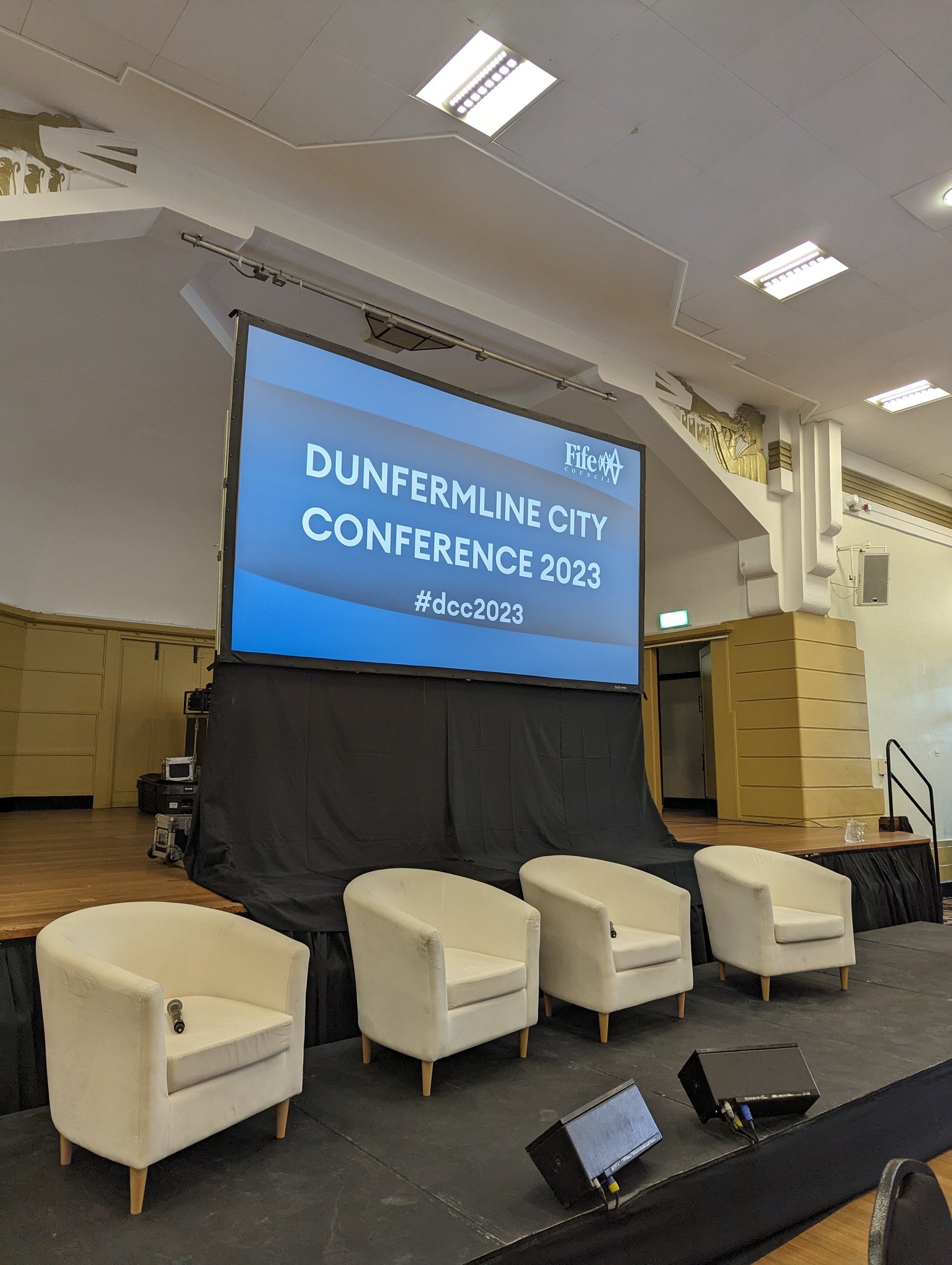 Fife Council on Twitter "Dunfermline City Conference attendees are now participating in a range