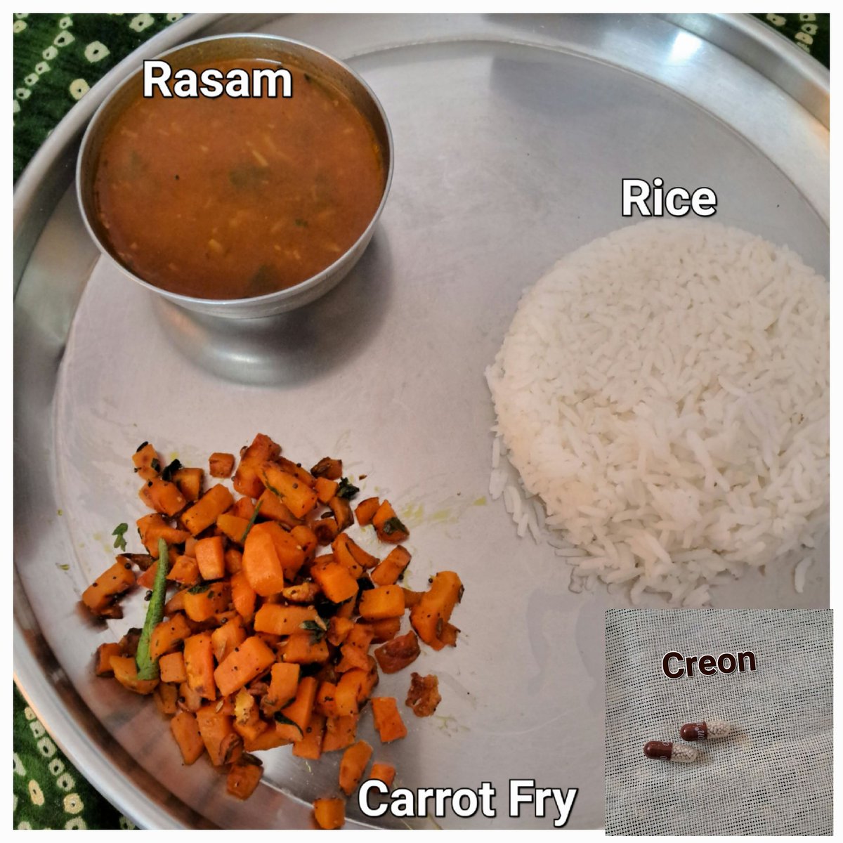 vihaan_cfindia's tweet photo. Miru kuda tinandi 😛
#lunch 
#vihaankrishna #cfdiet #cflife https://t.co/l0BFLchwCB