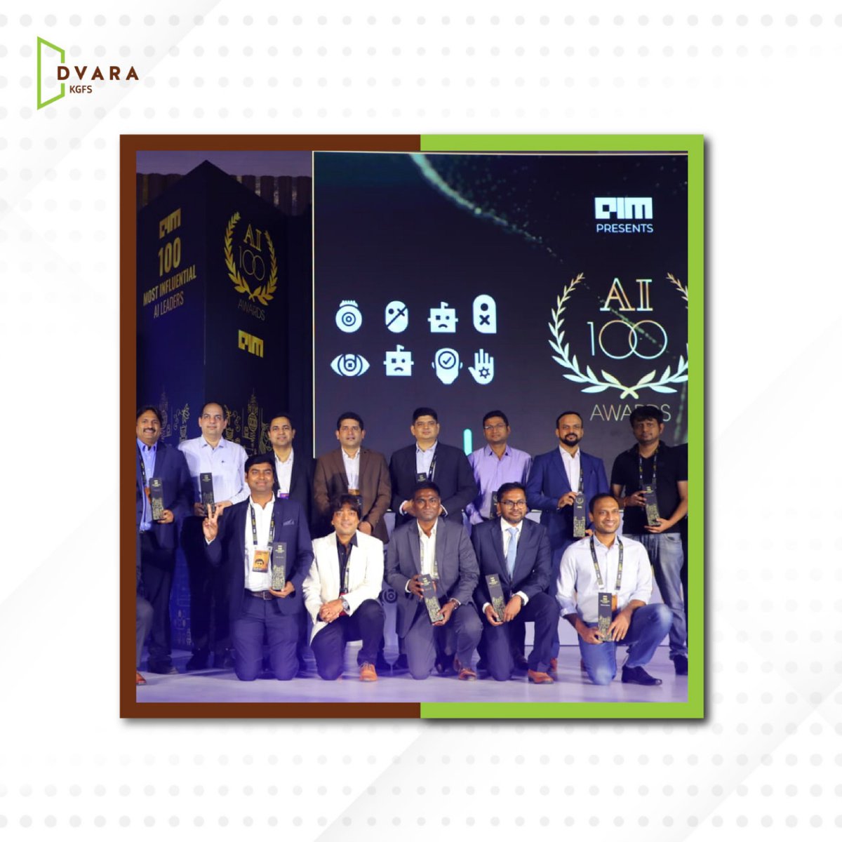 DvaraKGFS's tweet image. We are thrilled to celebrate Bragadeesh Sundararajan, Chief Data Science Officer at Dvara KGFS, for being honoured as one of the distinguished #AI100Award winners at #MachineConIndia! 🏆✨

Check out the link below for more details: lnkd.in/gs65UPci

#AnalyticsLeaders