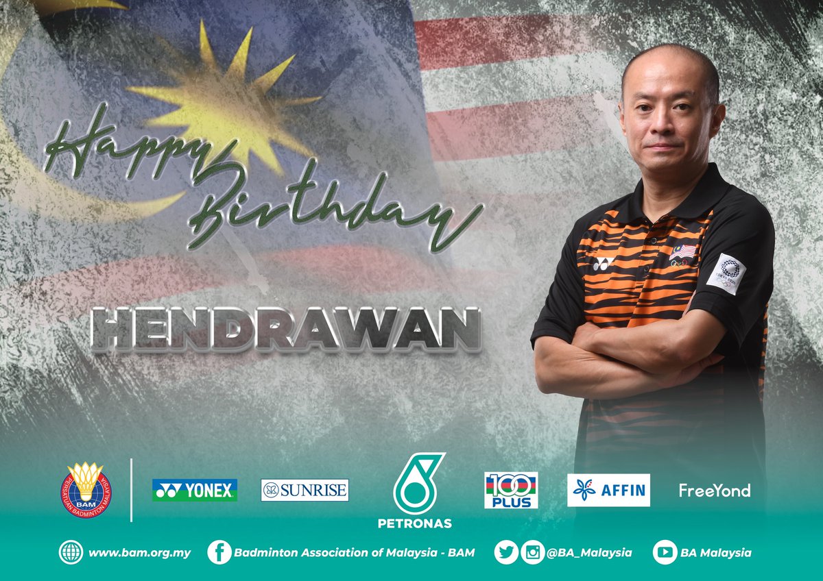 Happy birthday coach! 🥳🎂

#HBD
#BadmintonMalaysia