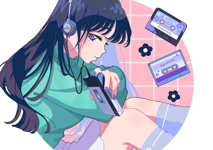 #illustration  #イラスト  ニューレトロはお好きですか?