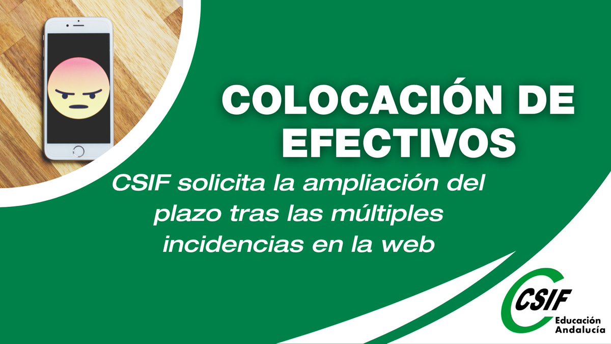CSIF Educación Andalucía tweet media