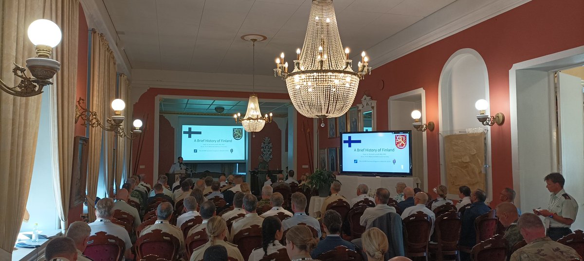 The precious and beautiful Officer’s Club of Lahti fully packed of CIOMR attendees waiting for Tuesday 27th workshop presentations. #WeAreCIOR #sc2023helsinki

Photo: Antti Keskitalo