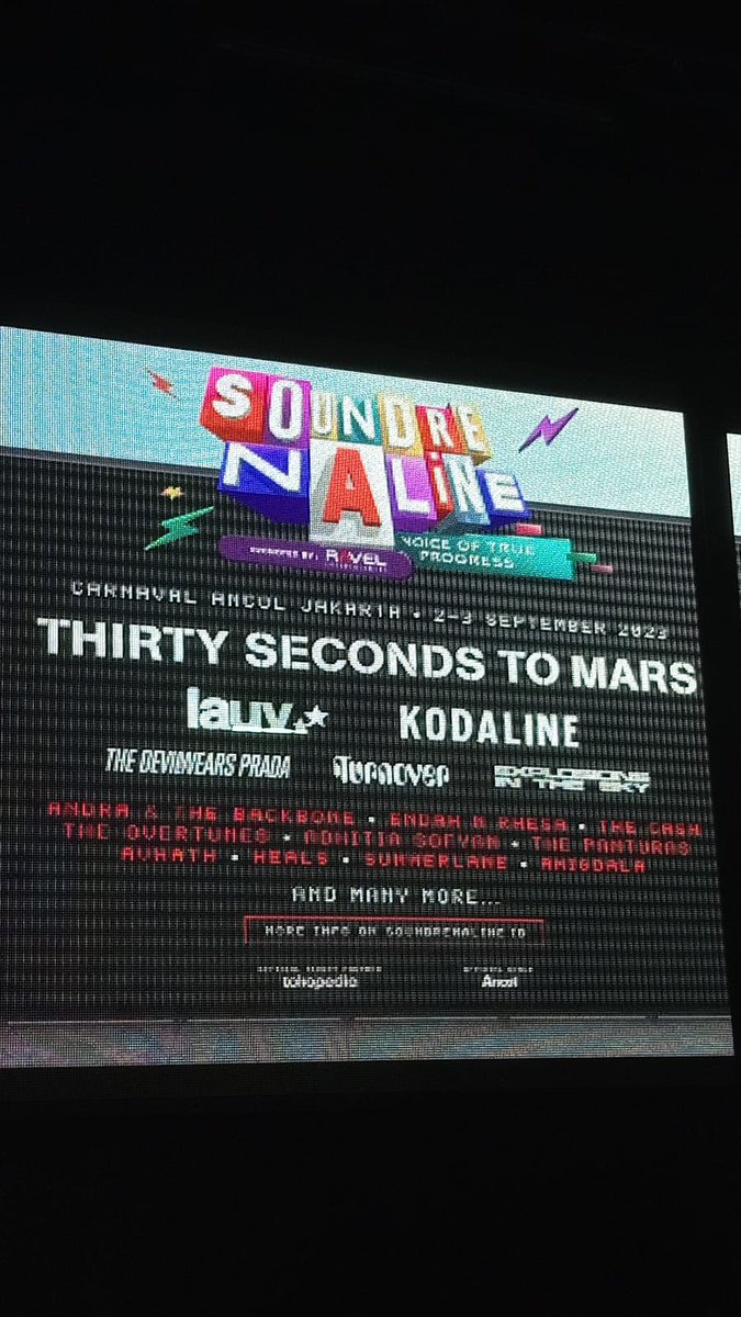 XtremeMerch's tweet photo. Thirty Seconds to Mars  dipastikan menjadi headliner Soundrenaline 2023 🤘🏿🗿 https://t.co/QtHwIUr9VZ