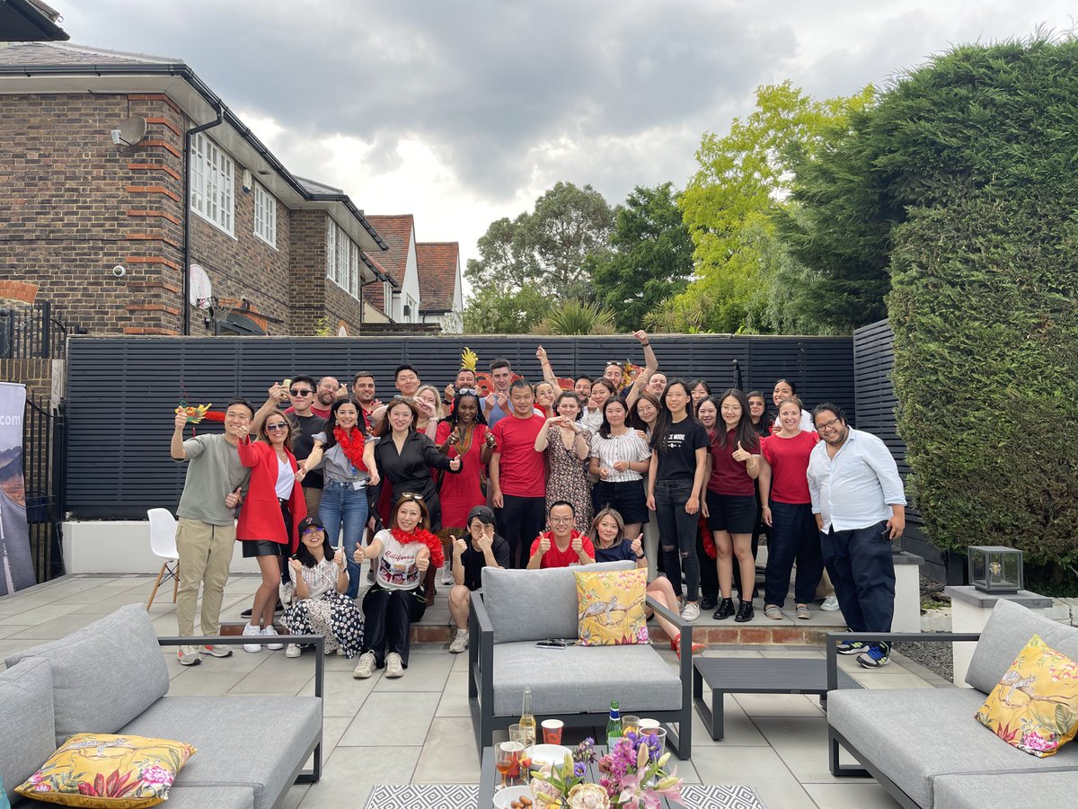 tripcomgroup's tweet photo. We had an incredible time celebrating Dragon Boat Festival with our colleagues😀✨
Relishing in the festivities and savoring the delectable zongzi (sticky rice dumplings) together!
#DragonBoatFestival #triplife https://t.co/nt8y7cJvih