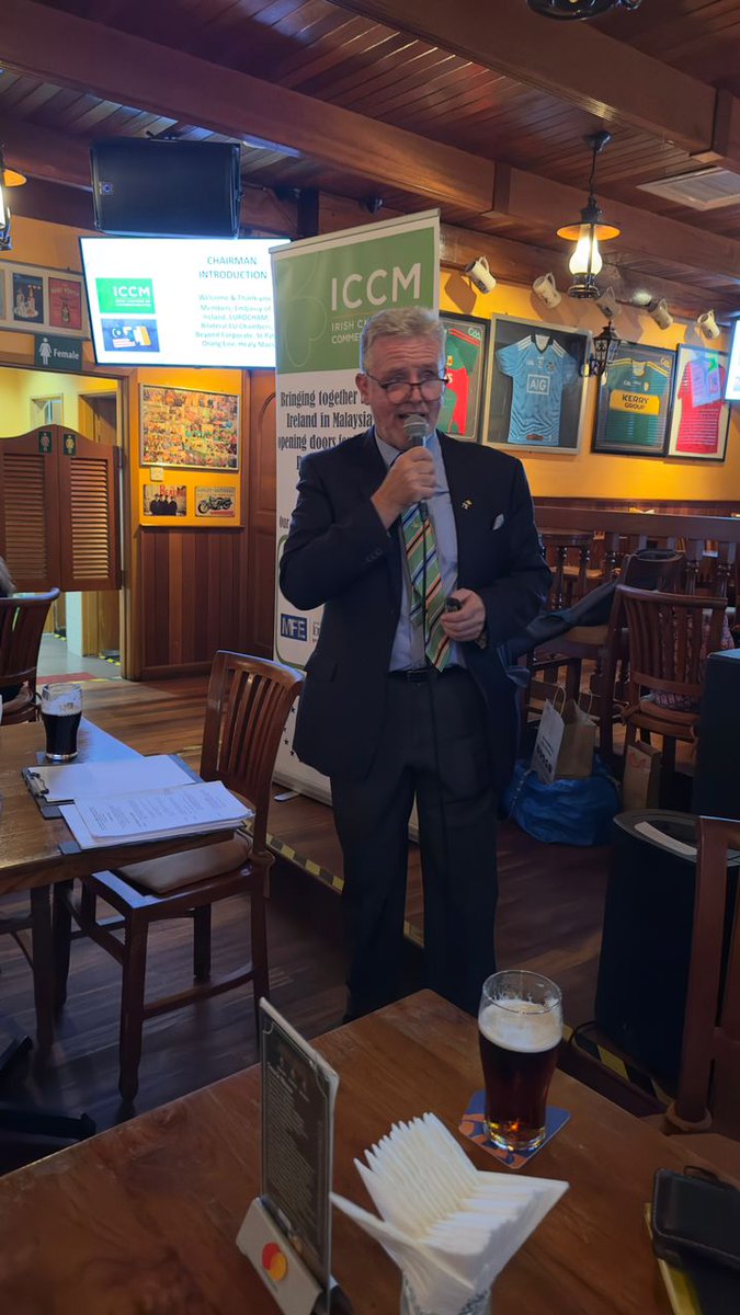 ICCM_COM_MY's tweet photo. Wonderful AGM held in @HealyMacs Publika. 49 attendees, formalities, Craic and networking with great presentation by @IrishmanM on his company RPM. https://t.co/WtIdMjn5s8