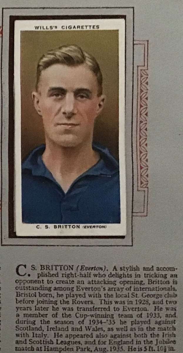 #hcafc  A great Manager shown in his pre-war Everton days