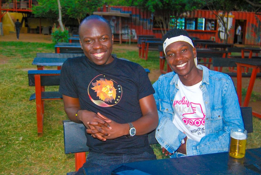 oumapeterh's tweet image. It was nice meeting you today broo